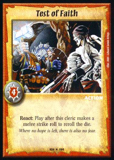 Test of Faith - Foil